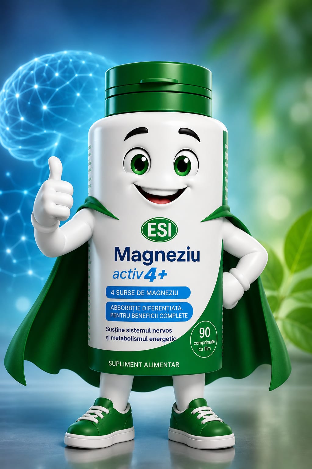 ESI Magneziu Activ 4+