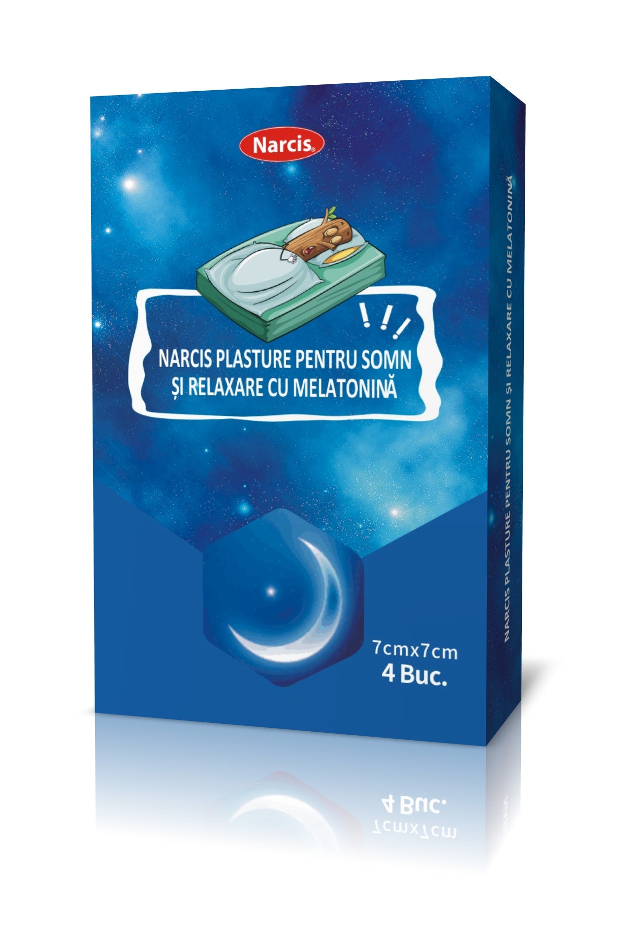 NARCIS – PLASTURE PENTRU SOMN ȘI RELAXARE CU MELATONINĂ