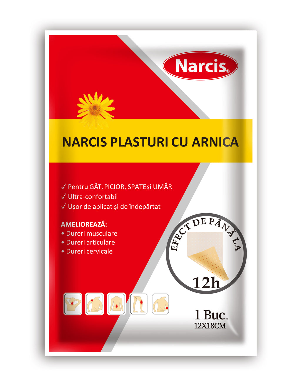NARCIS – PLASTURE CU ARNICA