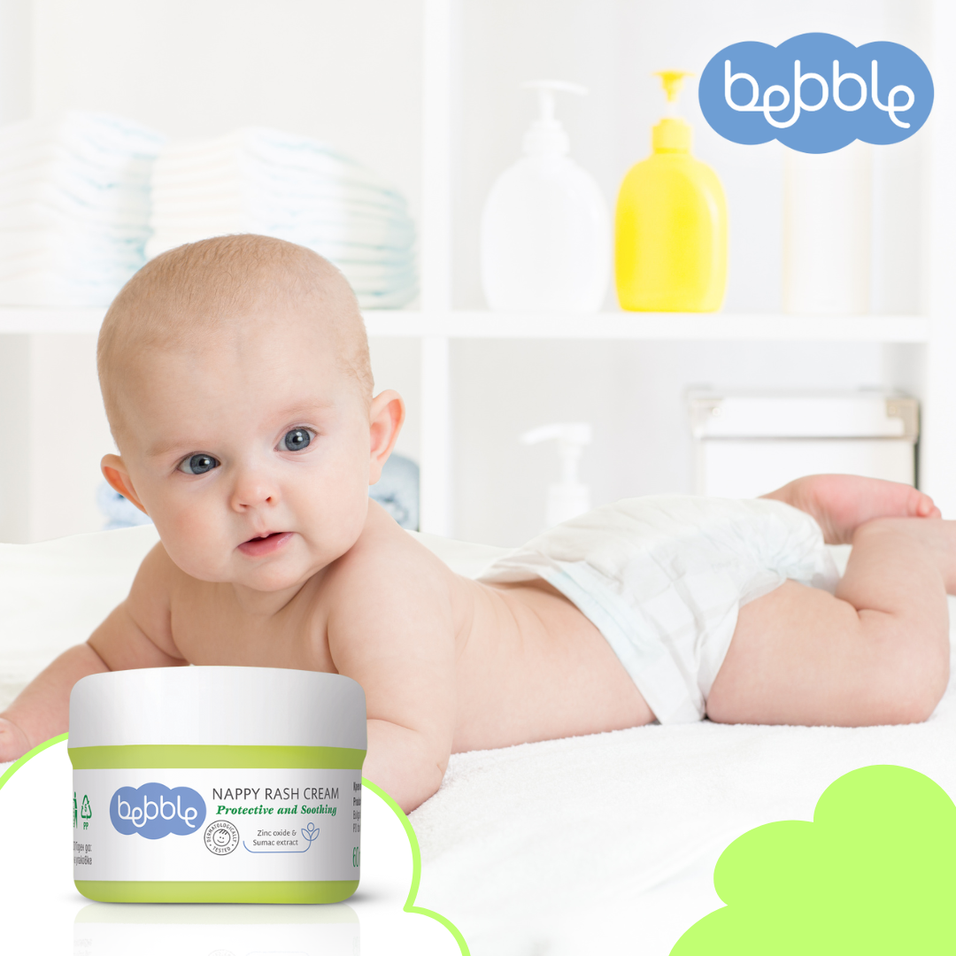 Bebble Crema pentru fundulet rosu, 60 ml