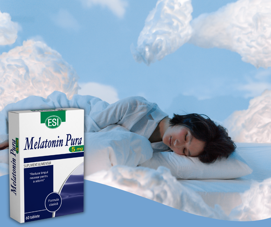 ESI Melatonin Pura 5 mg  x 60 microtablete