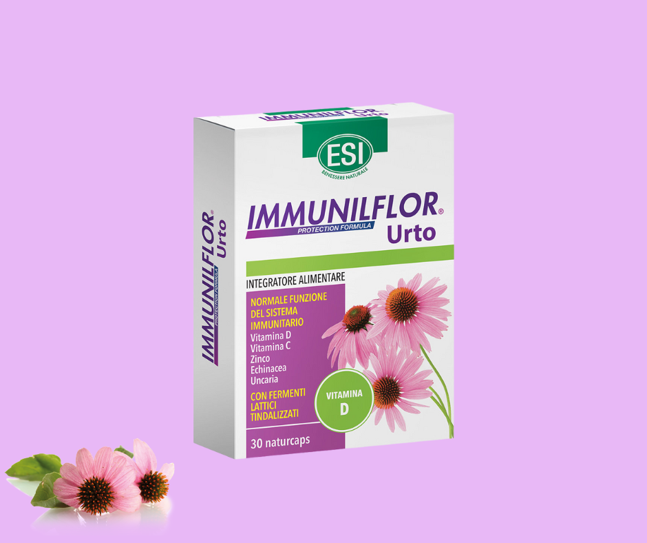 ESI Pachet Imunitate: 2 + 1 Immunilflor Urto si Vitamina C 1000 mg 90 cps