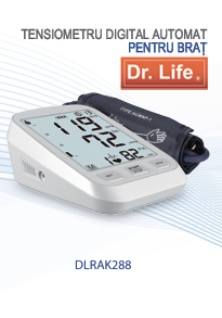 Dr. Life Tensiometru digital automat pentru brat Blue DLRAK288 Imagine secundară a produsului