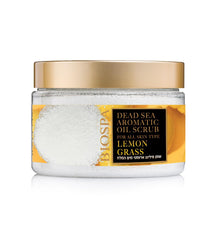 Bio Spa Scrub aromatic cu Uleiuri – Lemongrass 350 ml