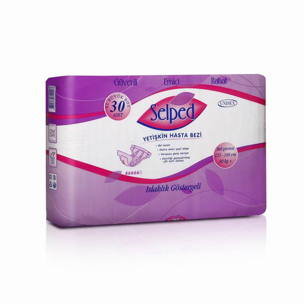 Selped Scutece adulti incontinenta XL, 30 buc Imagine principală a produsului