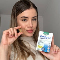 ESI Pachet Vitalitate: Omega 3 Extra Pure x 50 capsule si Vitamina D3 2000 UI