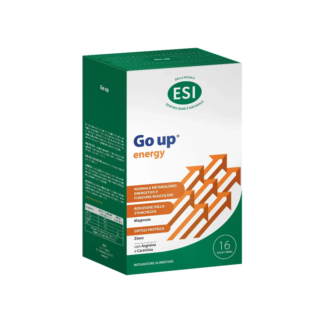 ESI Go Up Pocket Drink Energy Boost - Combate Oboseala și Crește Vitalitatea Imagine principală a produsului