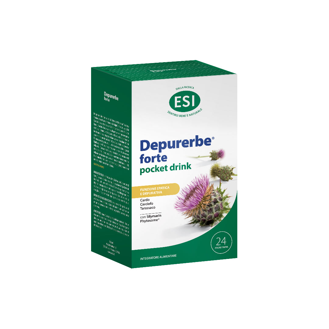 ESI Depurerbe Forte x 24 plicuri buvabile (pocket drink) Imagine principală a produsului
