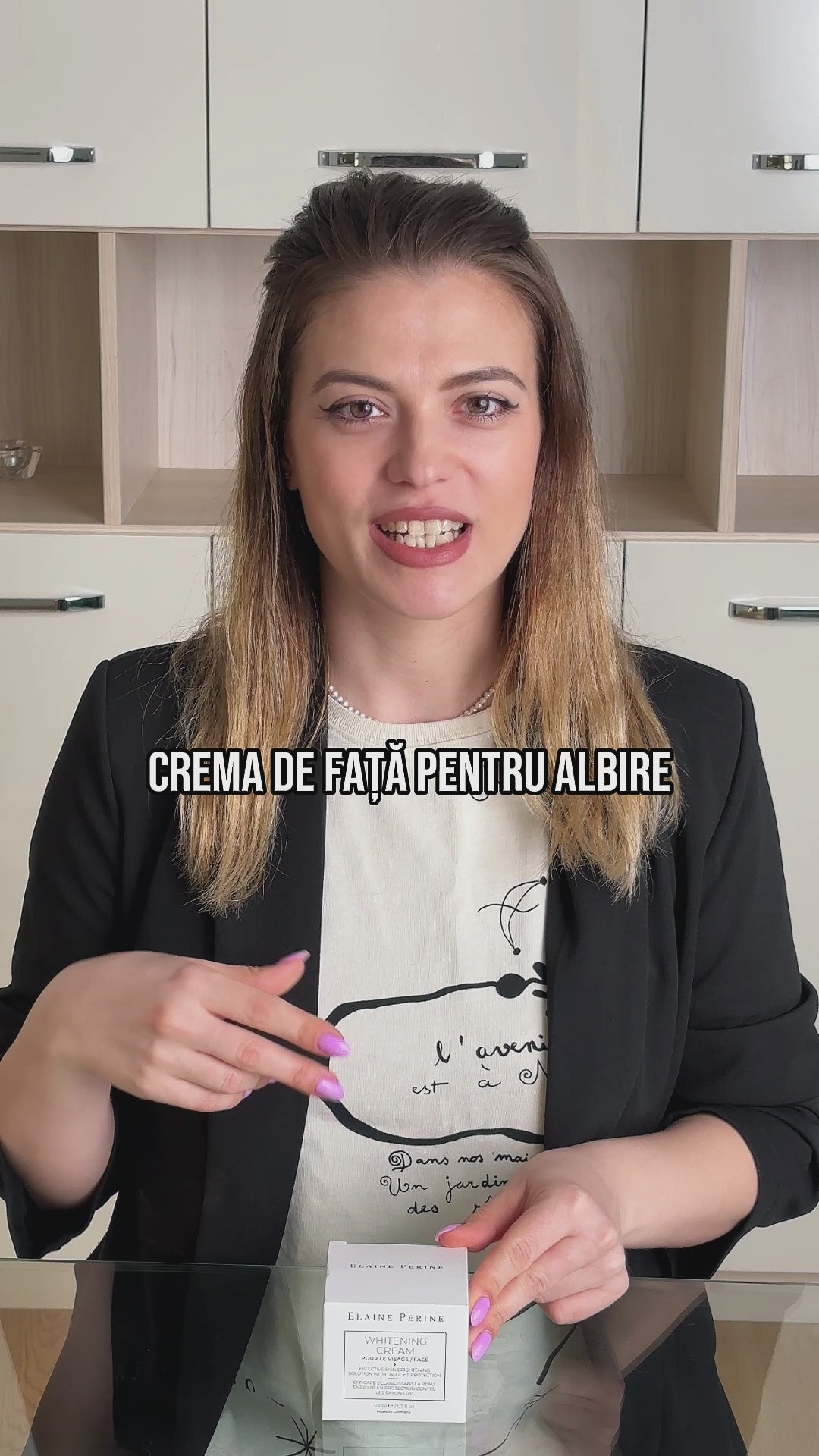 Elaine Perine Crema de fata pentru albire intensiva Whitening, 50ml, Whitening Cream Face