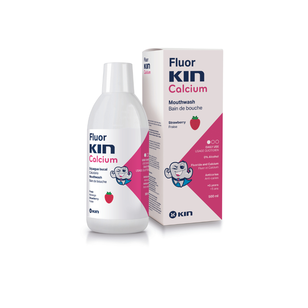 Kin Apa de gura Fluorkin Calcium, 500 ml Imagine principală a produsului