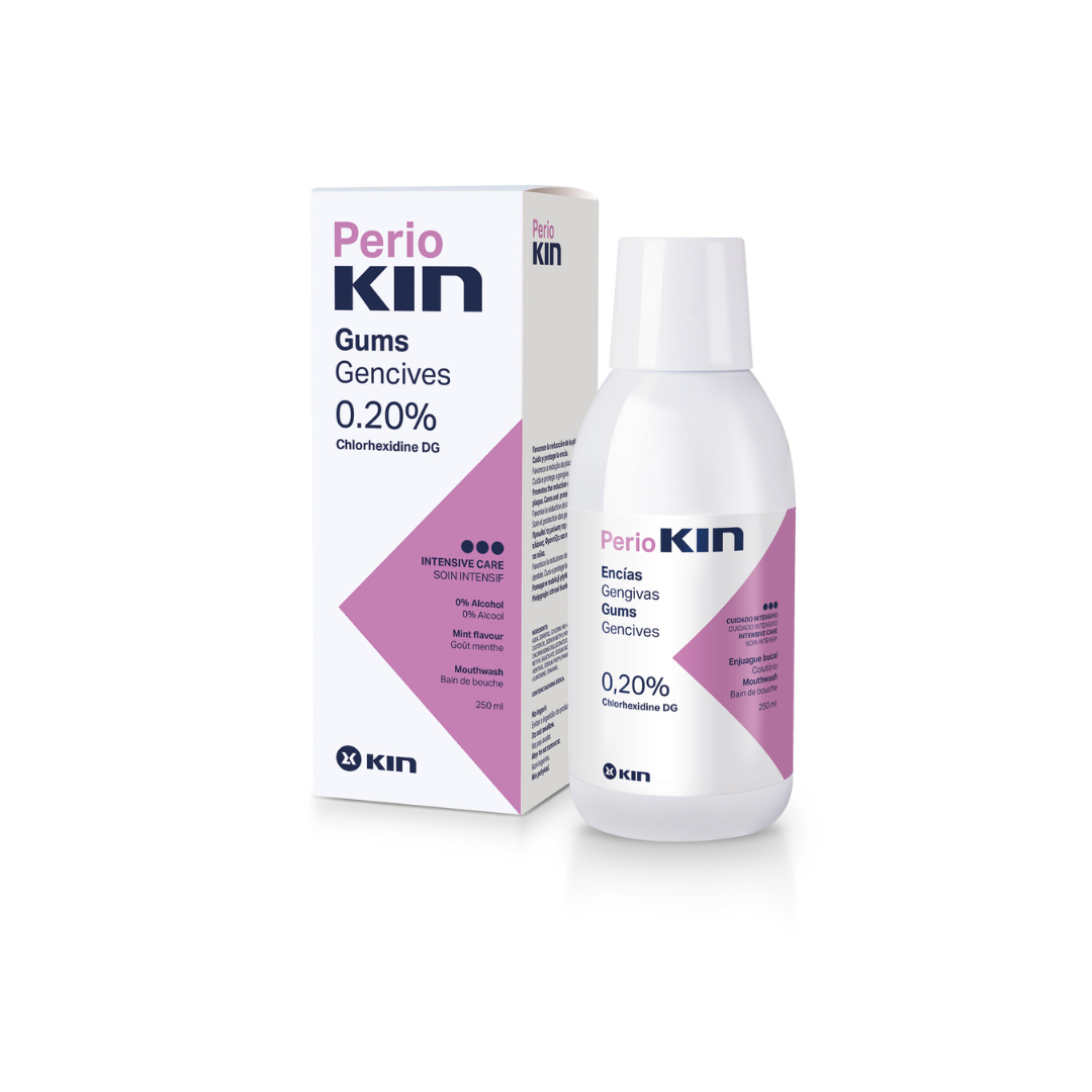 Kin Apa de gura Periokin, 250 ml, 0,20% Chlorhexidina + 0,1% CPC Imagine principală a produsului