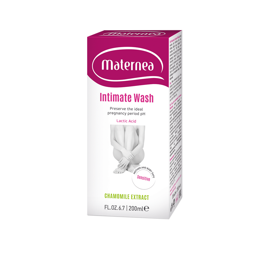 Maternea Gel pentru spalare intima cu acid lactic - Chamomile Extract, 200ml