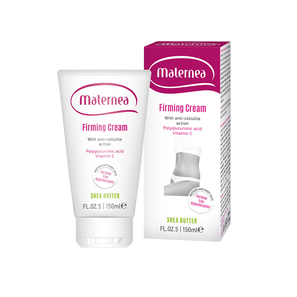 Maternea Crema pentru fermitate corp si anticelulita cu Vit C & Shea Butter