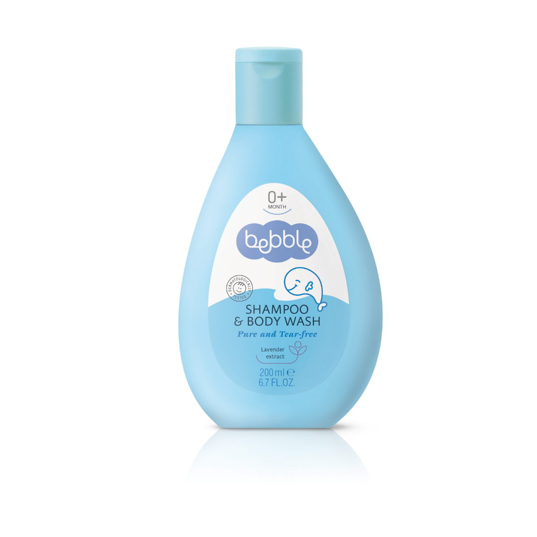 Bebble sampon si gel pentru baita 2 in 1, 200ml
