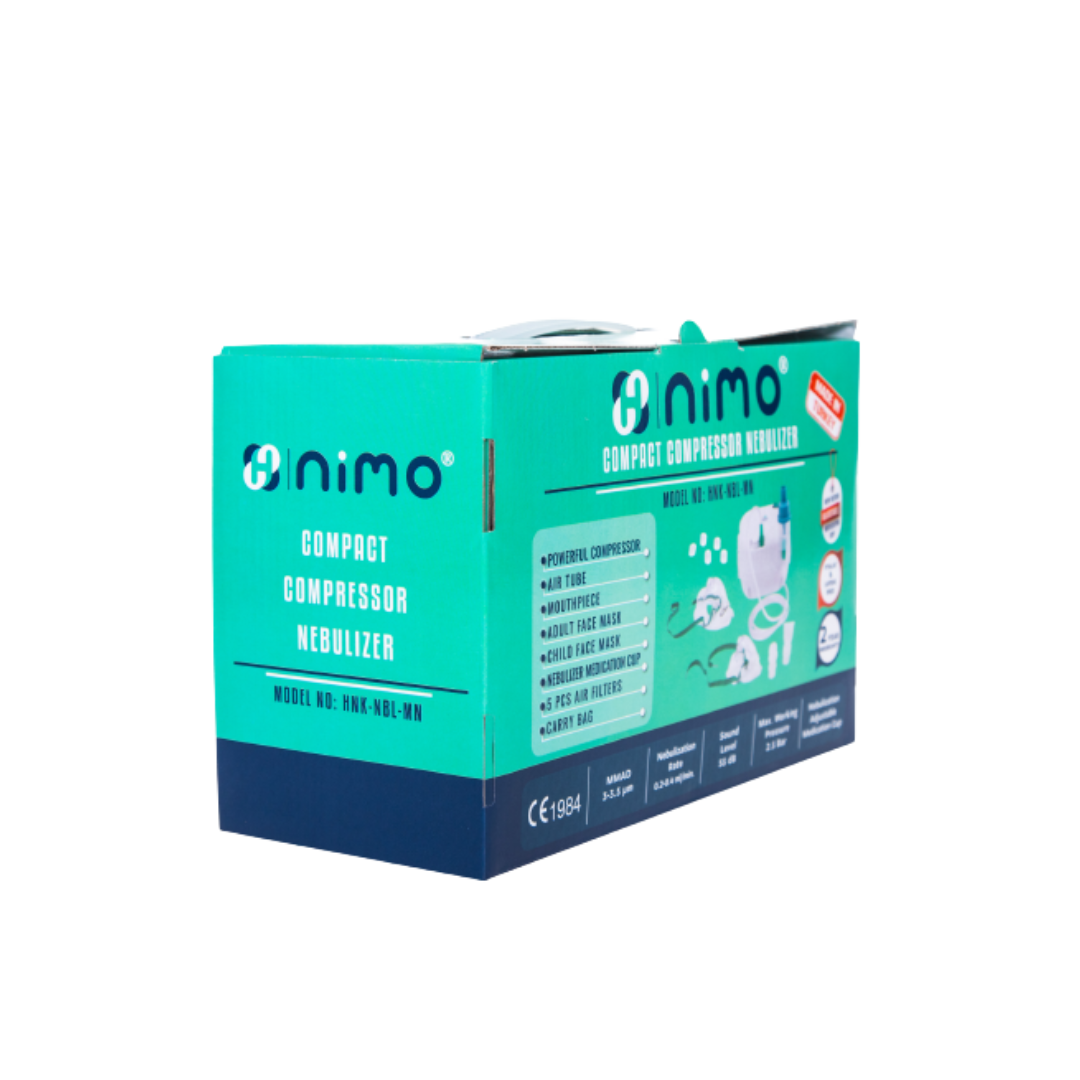 NIMO by Dr. Life Nebulizator Compact Aparat Aerosoli Imagine secundară a produsului
