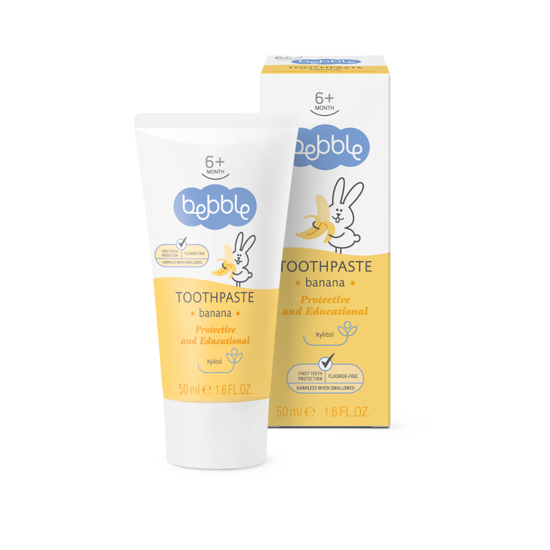 Bebble Pasta de dinti banana, 50ml