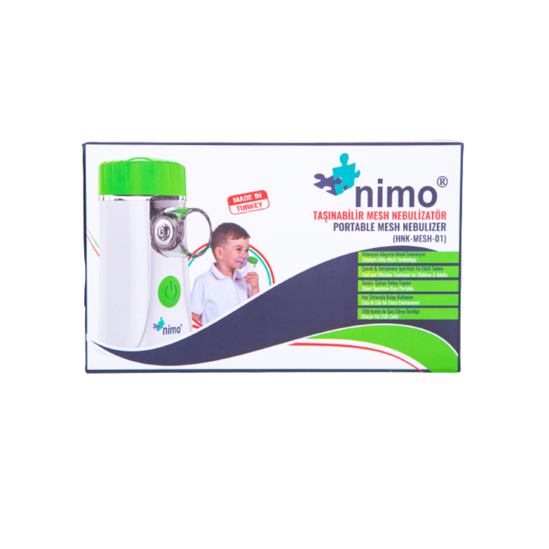 NIMO Nebulizator portabil cu membrana titan Aparat Aerosoli