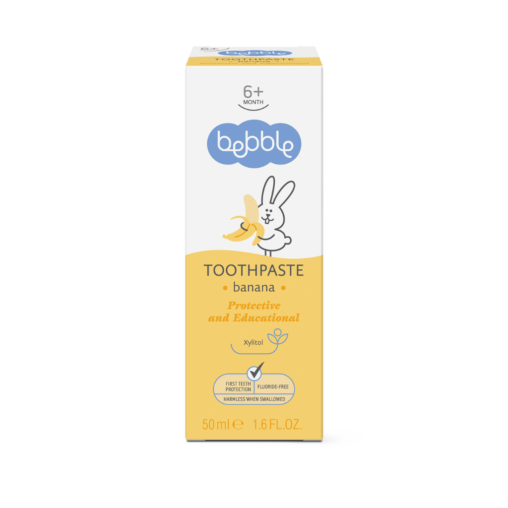 Bebble Pasta de dinti banana, 50ml