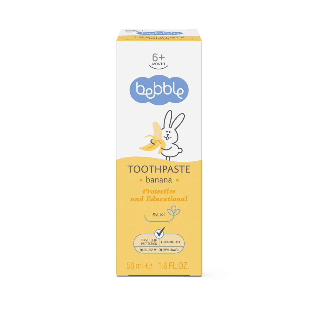 Bebble Pasta de dinti banana, 50ml