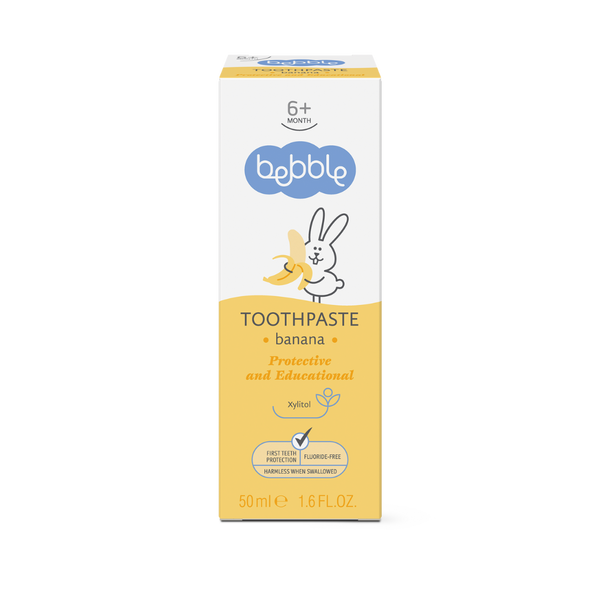 Bebble Pasta de dinti banana, 50ml