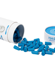 Haspro Set 50 perechi dopuri de urechi, TUBE50, albastru
