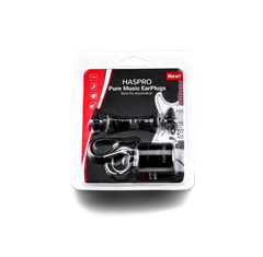 Haspro Set 4 buc dopuri urechi, Pure Music Black Universal