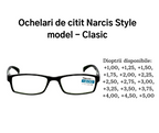 Ochelari de citit clasici Narcis Style dioptrii disponibile de la +1,00 la +5,00