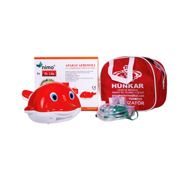 NIMO by Dr. Life Nebulizator Delfin Aparat Aerosoli