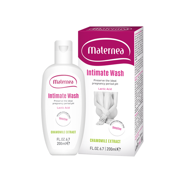 Maternea Gel pentru spalare intima cu acid lactic - Chamomile Extract, 200ml