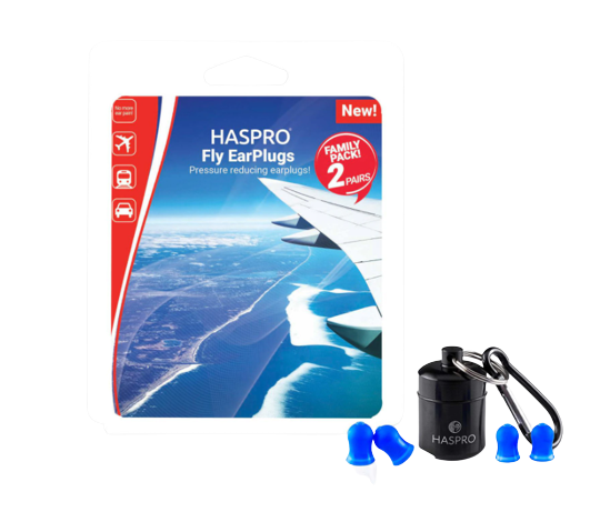 Haspro Set 4 dopuri urechi, Fly Family Pack Universal, Silicon