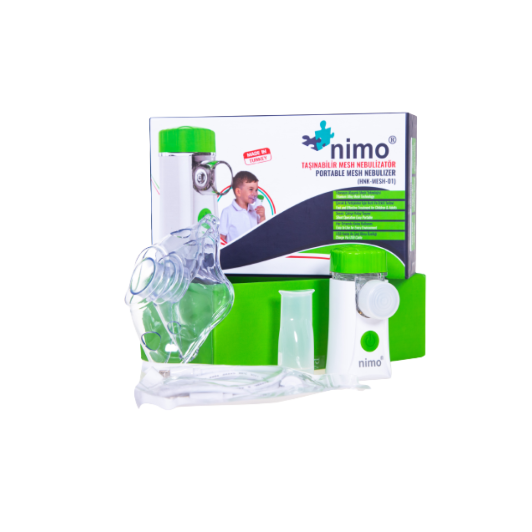NIMO Nebulizator portabil cu membrana titan Aparat Aerosoli Imagine principală a produsului
