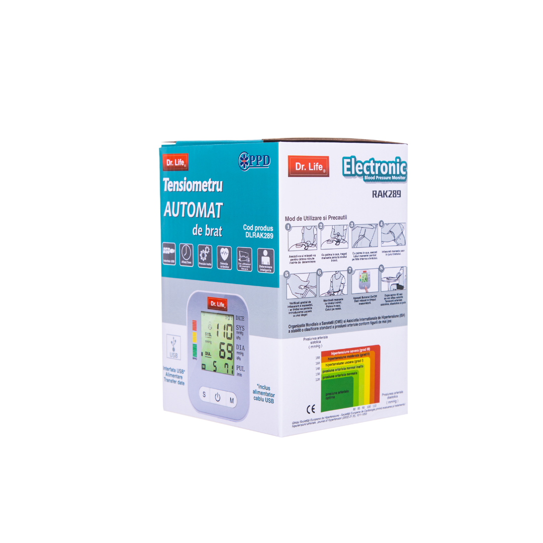 Dr. Life Tensiometru automat pentru brat DLRAK289