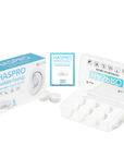 Haspro Set 12 dopuri de urechi, Silicon, Reutilizabil, Hipoalergic – alb