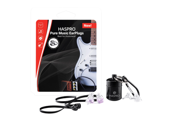 Haspro Set 4 buc dopuri urechi, Pure Music Violet Universal