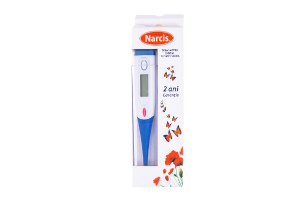 Narcis Termometru digital de corp cu varf flexibil