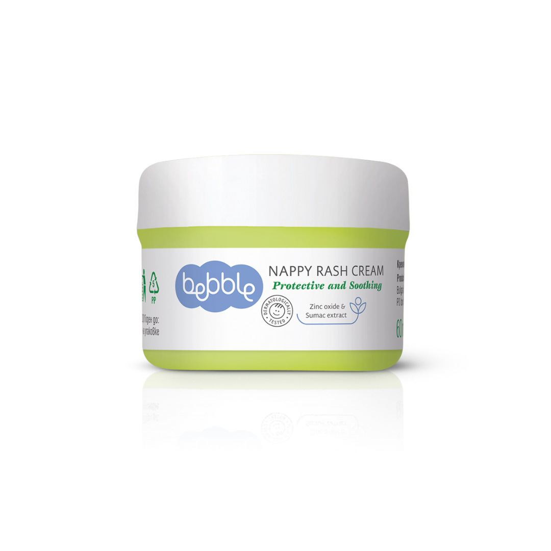 Bebble Crema pentru fundulet rosu, 60 ml