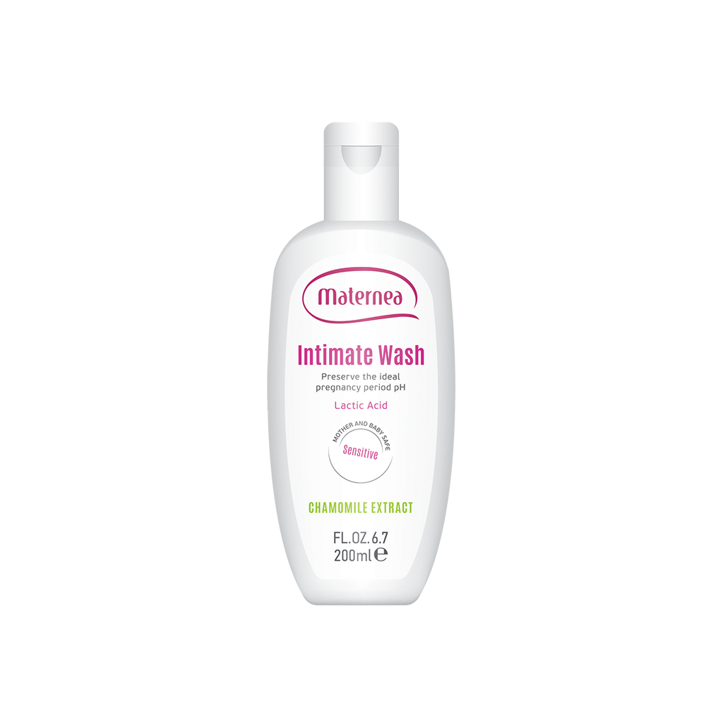 Maternea Gel pentru spalare intima cu acid lactic - Chamomile Extract, 200ml