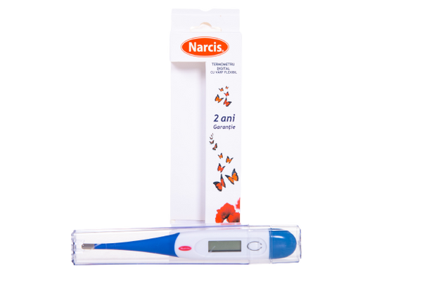 Narcis Termometru digital de corp cu varf flexibil