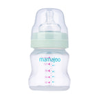 mamajoo Mini set cadou verde praf, Biberon 150ml, Suzeta si cutie de depozitare