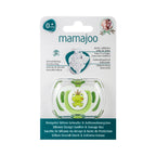 mamajoo Suzeta ortodontica din silicon si cutie de depozitare, Frog - 0 luni