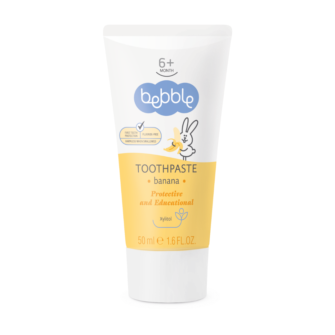 Bebble Pasta de dinti banana, 50ml