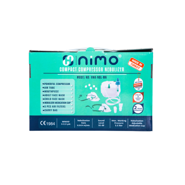 NIMO by Dr. Life Nebulizator Compact Aparat Aerosoli