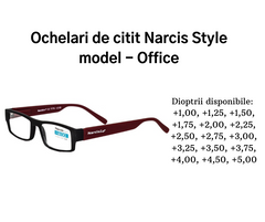 Ochelari de citit office Narcis style dioptrii disponibile de la +1,00 la +5,00