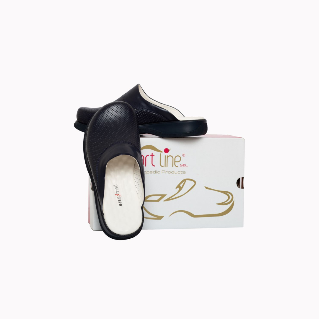 Ersamed Saboti medicali slipper albastri, marimea 43
