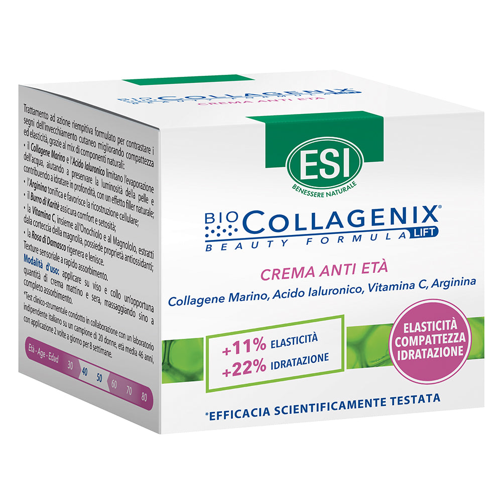 ESI BIOCOLLAGENIX Crema Anti-aging, 50ml, varsta 40-50 ani