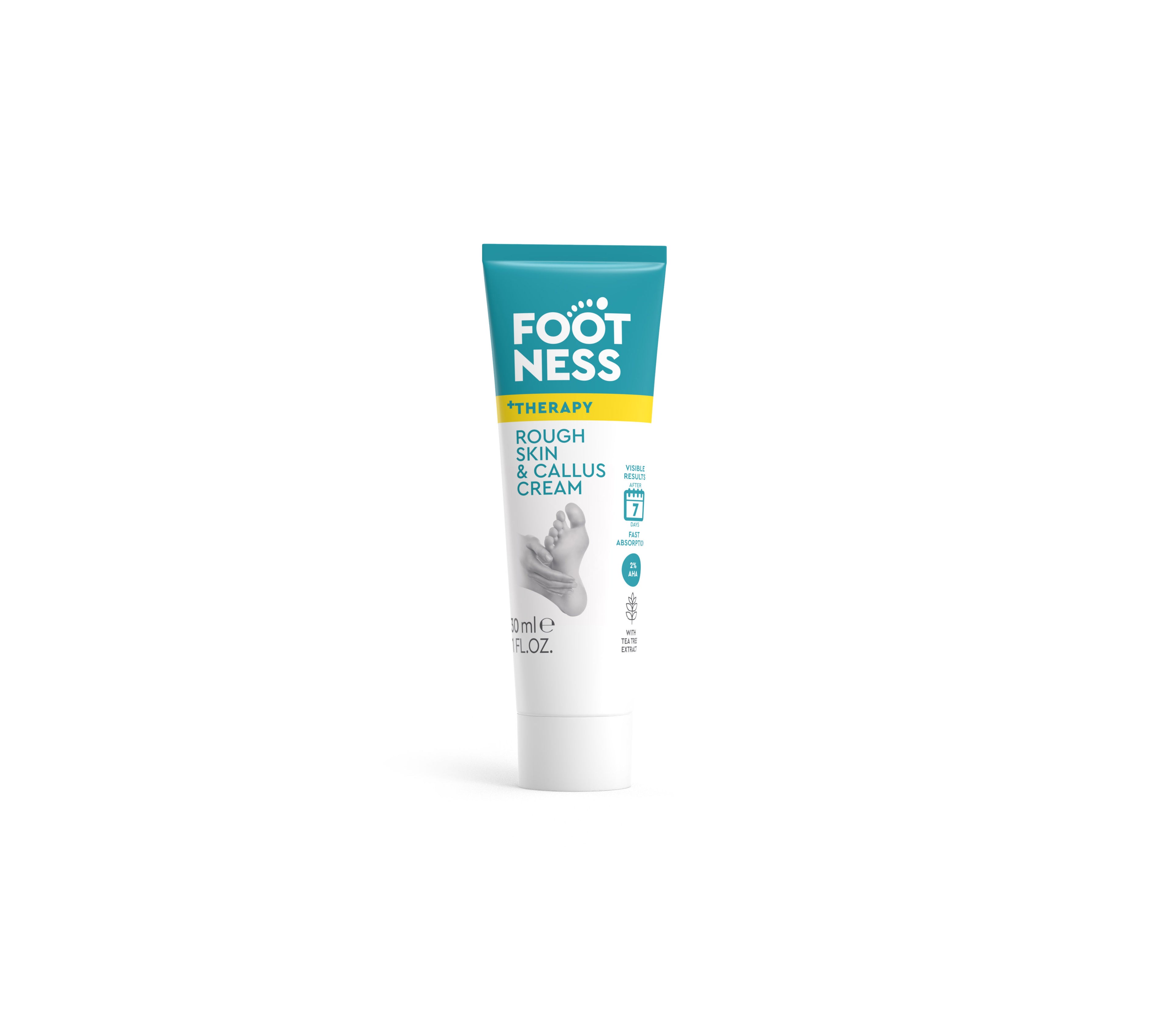 Crema pentru piele ingrosata si bataturi FOOTNESS, 30ml