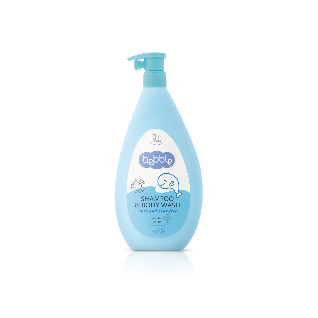 Bebble sampon si gel pentru baita 2 in 1, 400ml Imagine principală a produsului