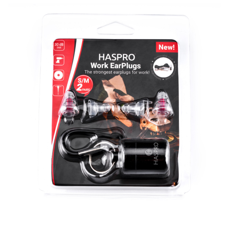 Haspro Set 4 dopuri de urechi pentru locul de munca, Work Universal, Silicon