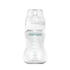 mamajoo Biberon mamajoo Silver 250ml & tetina anti-colici nr.2 /M, 1 bucata