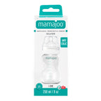 mamajoo Biberon mamajoo Silver 250ml & tetina anti-colici nr.2 /M, 1 bucata